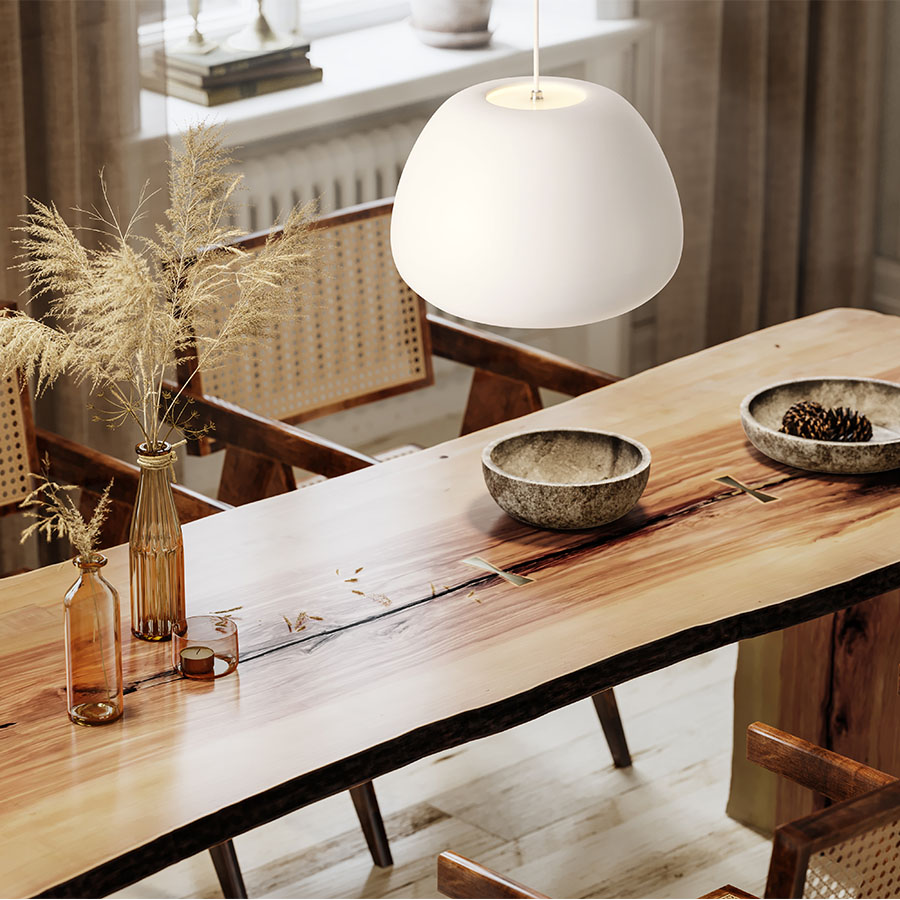 GREENHOLT　グリーンホルト　ペンダントライト WATA-GUMO  ラージ  ホワイト（玄関渡し品）