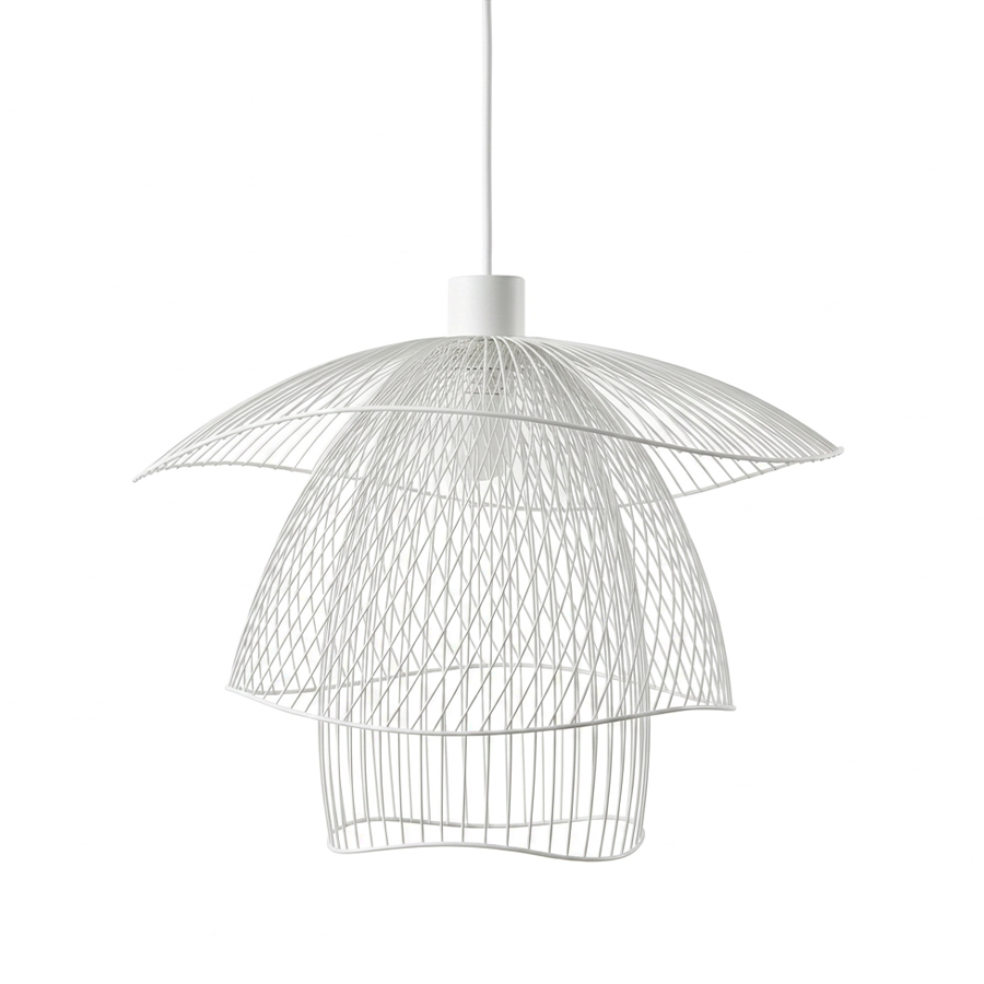 FORESTIER フォレスティア ペンダントライト SUSPENSION PAPILLON SMALL ホワイト（玄関渡し品）