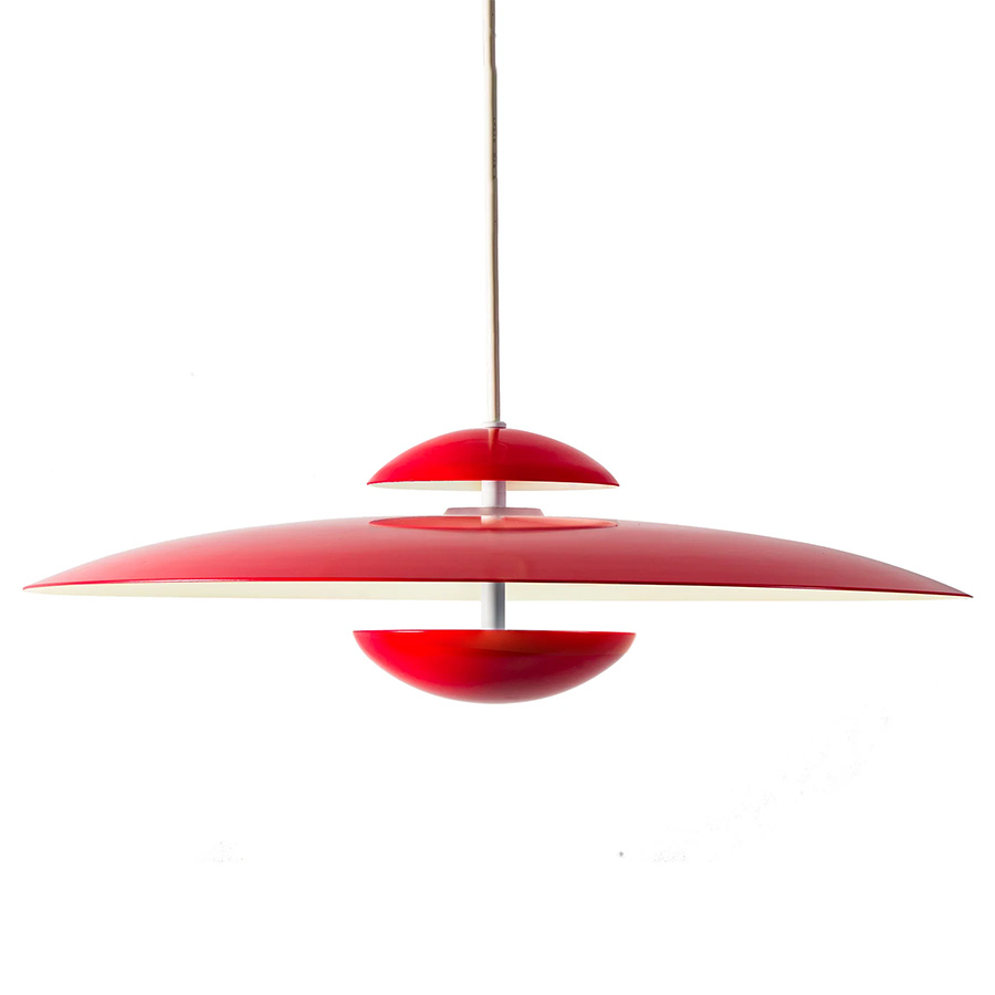 LYKKE リッケ ペンダントライト  Cloud on canvas　クラウド オン キャンバス　レッド （送料込み・玄関渡し品）