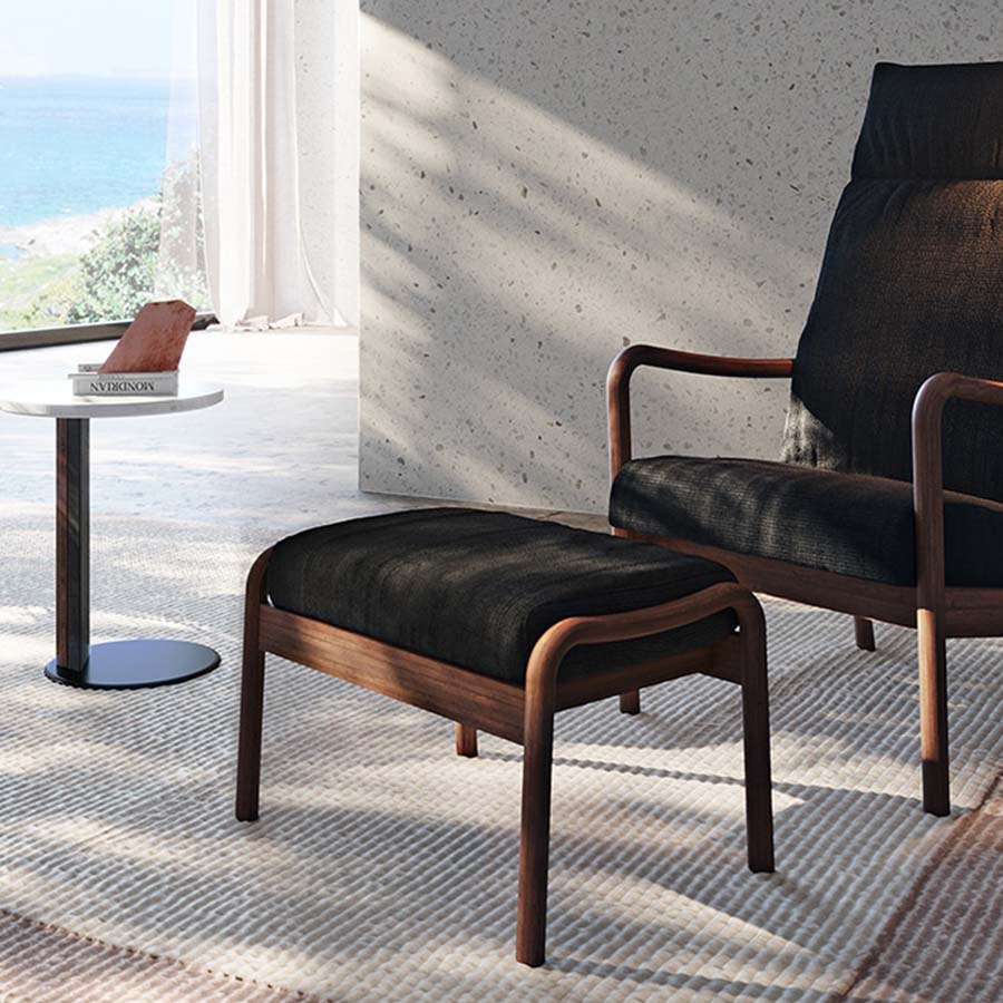 マスターウォール   スツール ブループリント BLT-STOT　Blueprint STOOL & OTTOMAN　ウォールナット／北海道オーク／レッドオーク／ブラックチェリー／ケヤキ