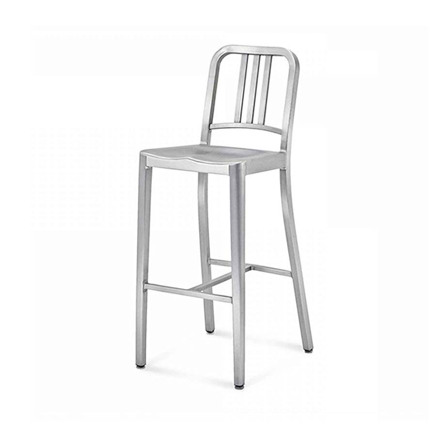 EMECO　エメコ　ネイビー　バースツール　光沢なし（玄関渡し品）